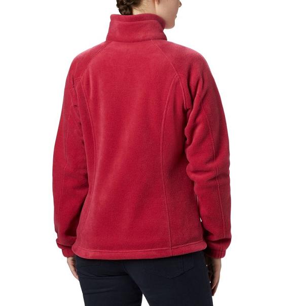 Columbia Benton Springs Fleece Jacket Red For Women's NZ56837 New Zealand